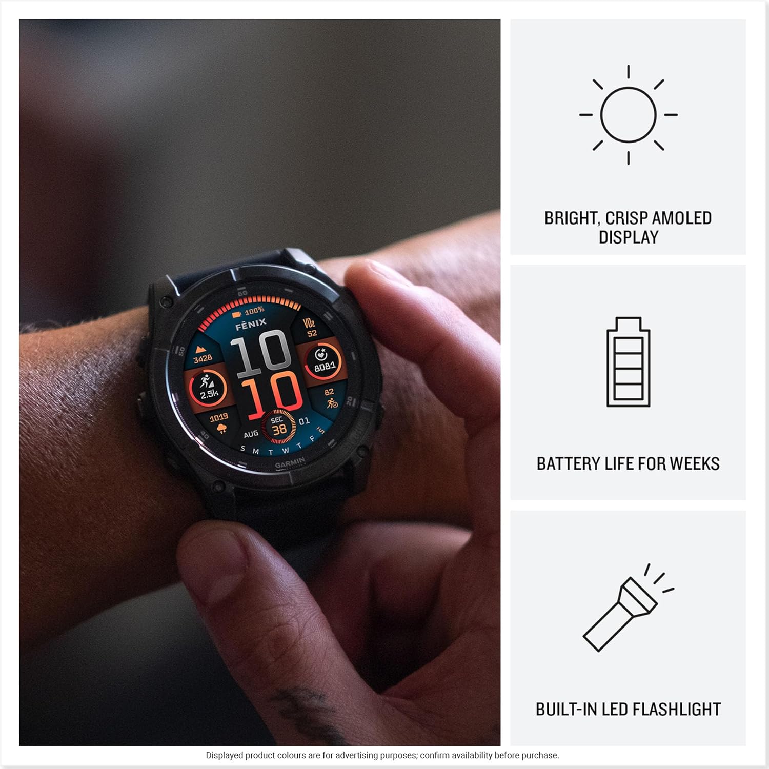 Buy Gadcet UK,Garmin fēnix 8 Premium Multisport GPS Smartwatch 51mm AMOLED, Slate Gray - Gadcet UK | UK | London | Scotland | Wales| Near Me | Cheap | Pay In 3 |